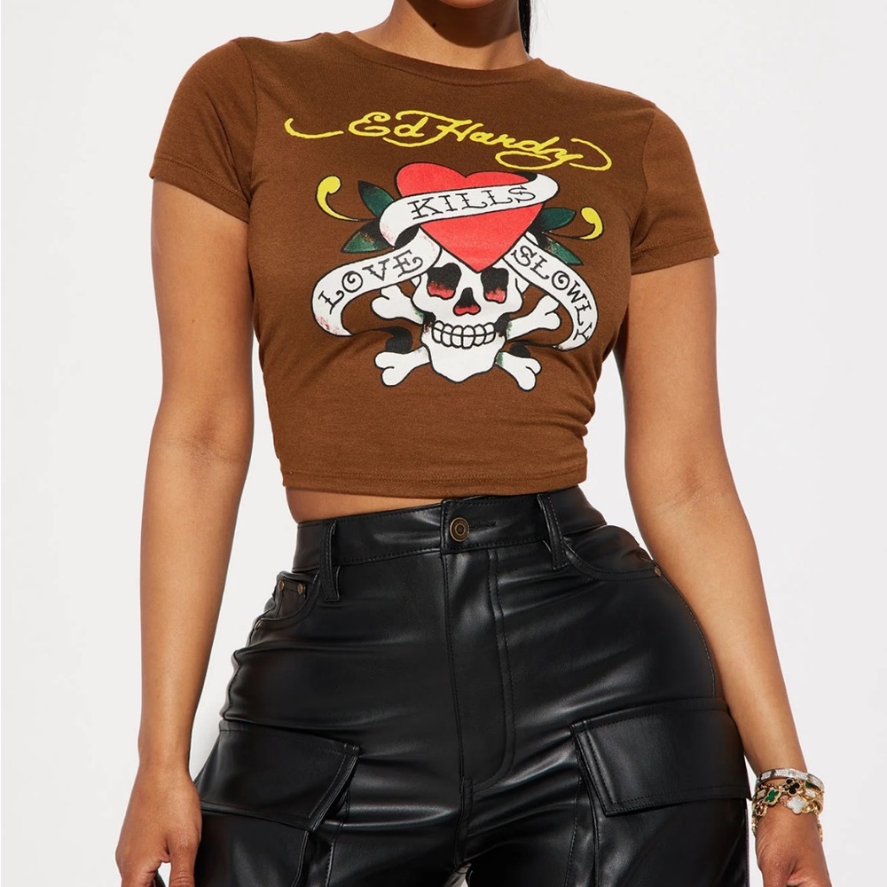 NWT Fashion Nova Ed Hardy Shirt